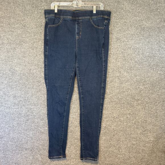 Torrid Jeans Womens 2X Tall Skinny Lean Jean Medium Wash Plus Size Stretch - Picture 1 of 12